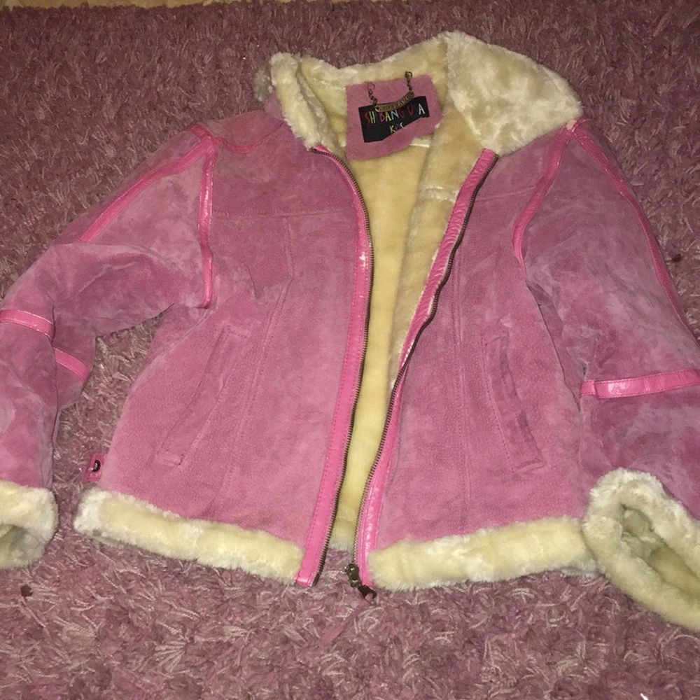 Suede coat (shebang girls )